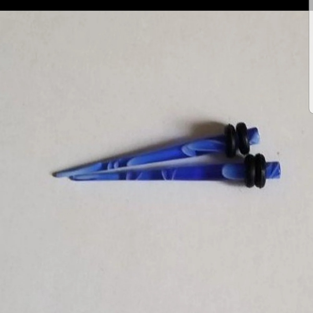 Blue & White Gauges